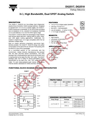 DG2517DQ-T1-E3 datasheet  